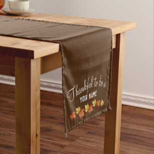 Chemin De Table Moyen Thanksgiving