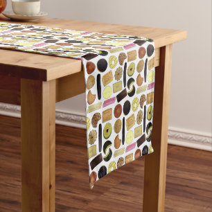 Chemin De Table Moyen UK British Biscuits Shortbread Rich Tea Digestives