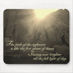 Chemin du tapis de souris juste