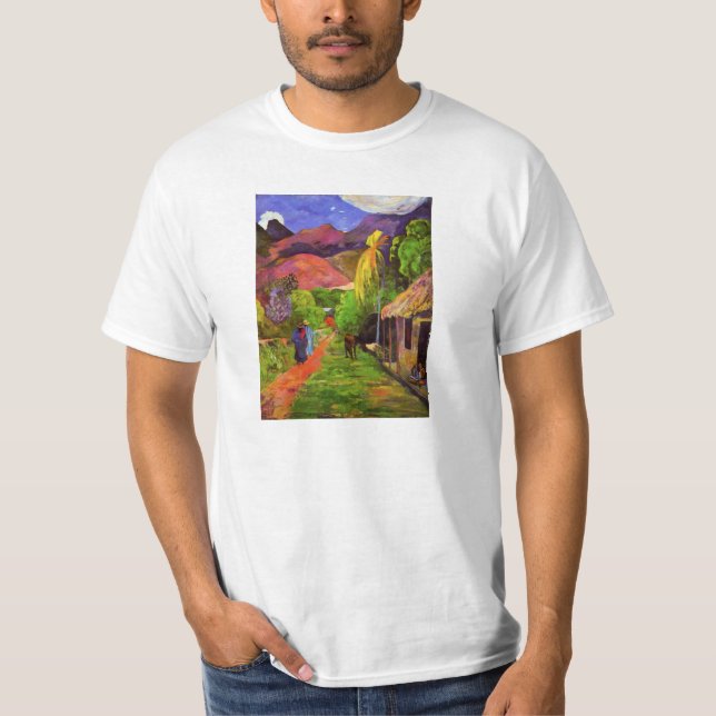 Chemin Gauguin dans le T-shirt Tahiti (Devant)