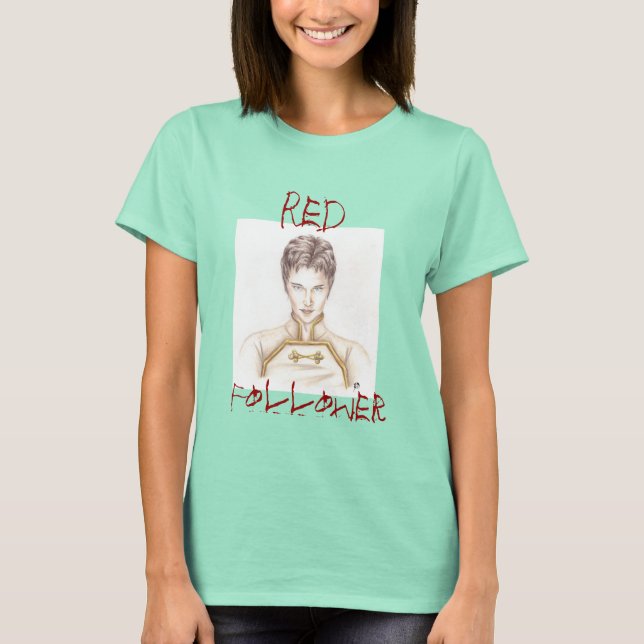 Chemin T-Shirt Walkers - "Red Follower" (Devant)