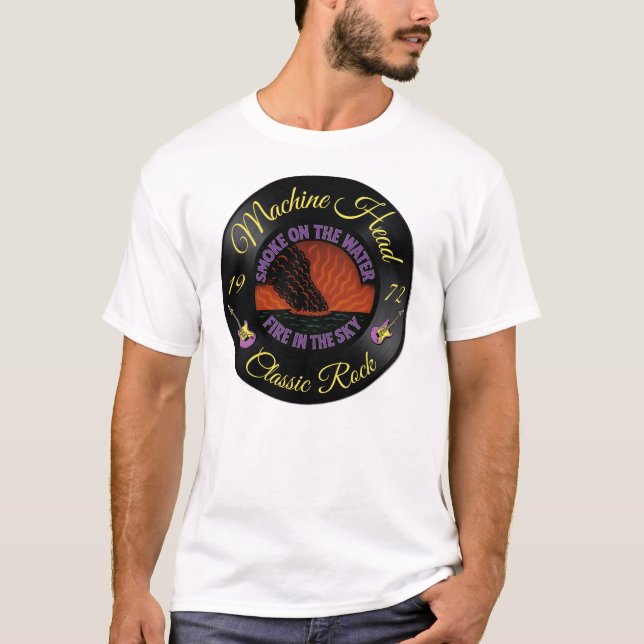 Cheminee sur l'eau T-Shirt Rock Classique (Devant)