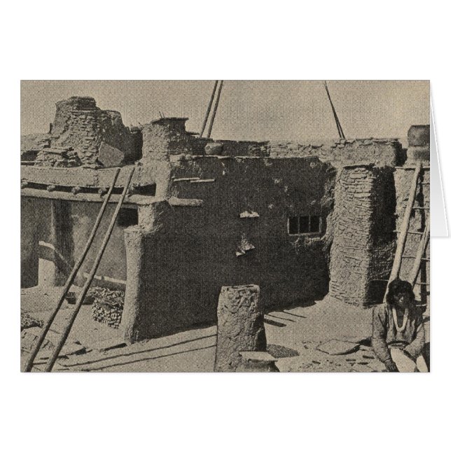 Cheminées, toits, Zuni (Devant horizontal)