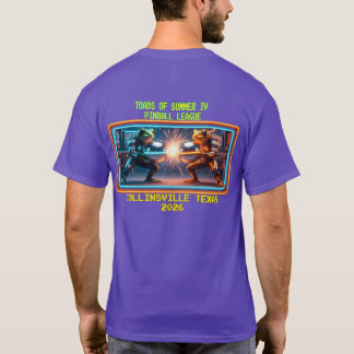 CHEMINS DE FER DE L'ÉTÉ IV T-SHIRT DE LA LIGUE DE