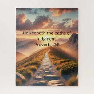 Chemins du jugement Puzzle inspirant