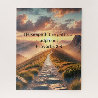 Chemins du jugement Puzzle inspirant