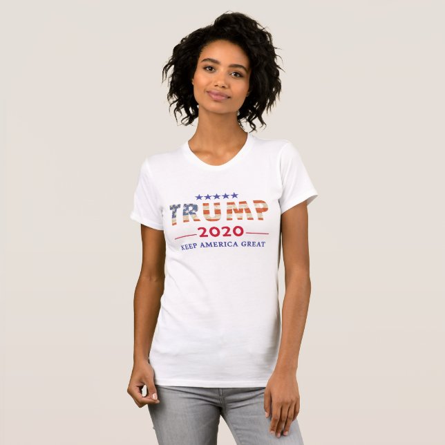Chemise 2020 de train d'atout de T-shirt de Donald (Devant entier)
