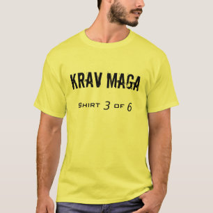 Chemise 3 de Krav Maga "de 6" T-shirt