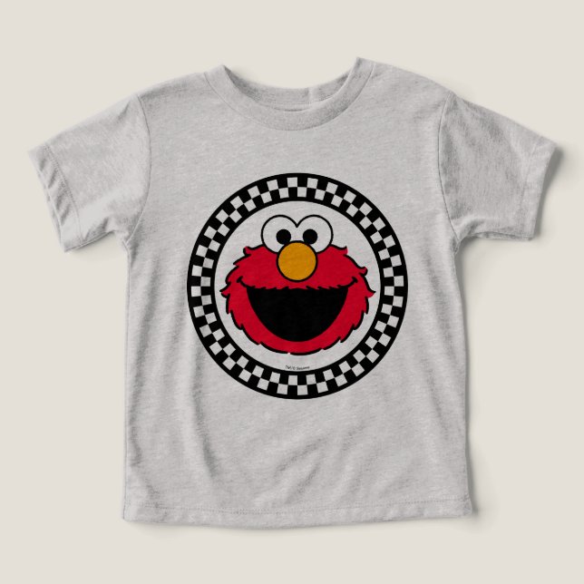 Chemise à carreaux d'Elmo de Sesame Street (Design Recto)