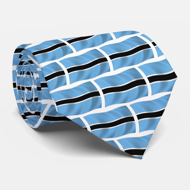 Chemise à cravate du Botswana (Roulé)