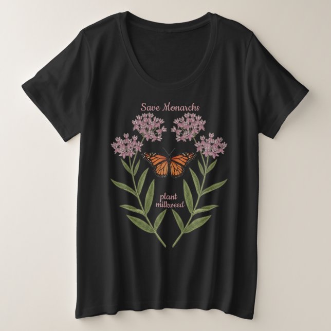 Chemise à manches courtes avec motif papillon mona (Design devant)