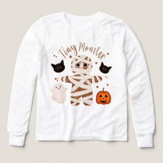 Chemise à manches longues pour enfants avec momie