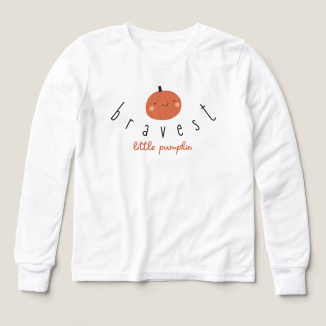Chemise à manches longues pour filles avec la citr (Motif recto)