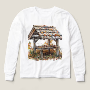Chemise à manches longues pour mangeoire à oiseaux