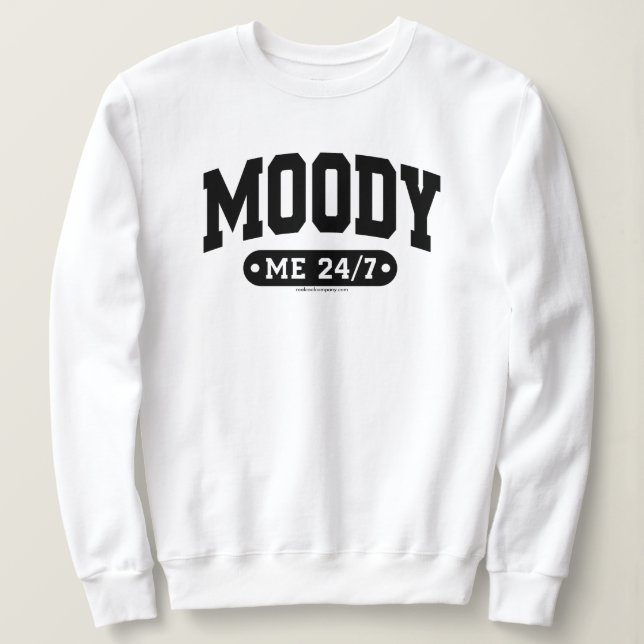 Chemise à sweatshirt d'attitude amusante – Sarcast (Design devant)