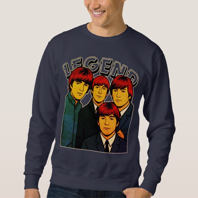 Chemise à sweatshirt unisexe de style légendaire v (Devant)