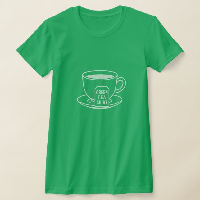 Chemise à thé vert - T-shirt pour les amateurs de  (Poser)