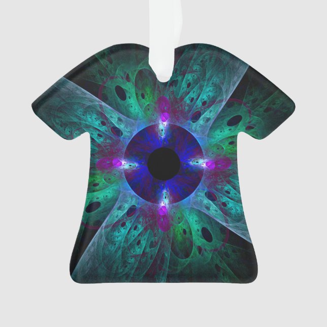 Chemise acrylique de l'oeil Abstrait (devant)