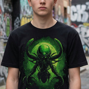 Chemise Alien Haut Tee HP Lovecraft Cosmic Horro