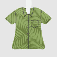 Chemise Aloha Tropical Kona Palms Hawaiian Leaf
