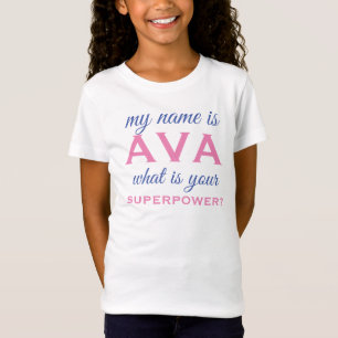 Chemise Ava Nom de la fille Ava T-shirt cadeau T-s