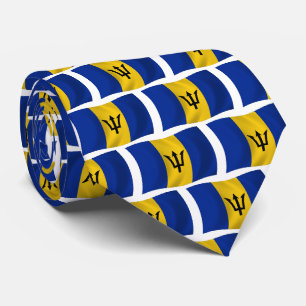 Chemise avec cravate aux couleurs du drapeau de la