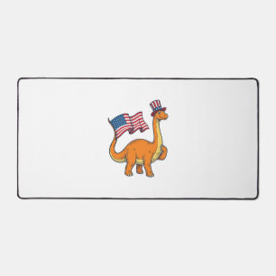 Chemise avec gravure vintage du drapeau de dinosau