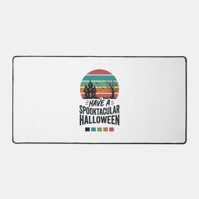 Chemise avec gravure vintage Spooktacular Hallowee (Recto)