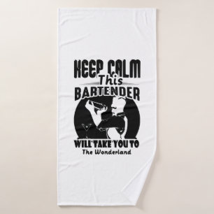 Chemise Bartender - Gardez Le Calme Cette T-shirt 