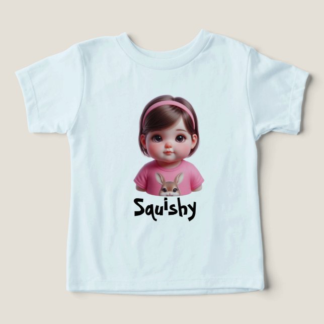 Chemise bébé mignonne (Design Recto)