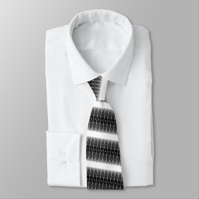 Chemise Blanche Rayée Cravate Noire Choisissez les (Attaché)