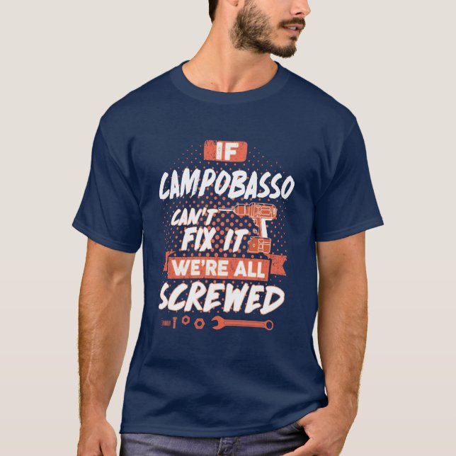 Chemise CAMPOBASSO, T-shirt CAMPOBASSO pour hommes (Devant)