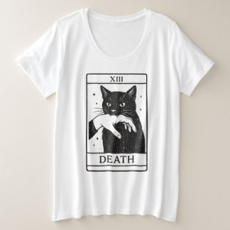 Chemise Chat Noir Carte Tarot – Tee Tarot Mort, So