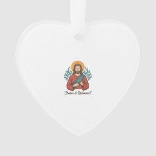 Chemise chrétienne vintage Jésus choisie et rachet