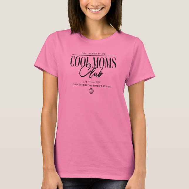Chemise Club des Mamans Cool, Pullover Maman Perso (Devant)