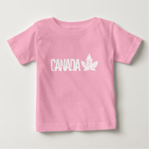 Chemise cool Canada Tshirt Rétro Maple Leaf Souven