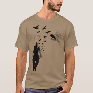 Chemise corbeau Hommes Fille Femmes T-shirt Goth B