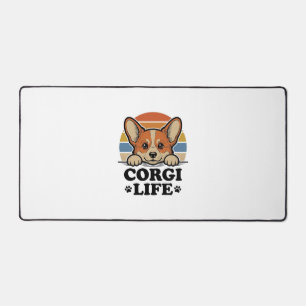 Chemise Corgi Life Gravure Vintage Art Amoureux de