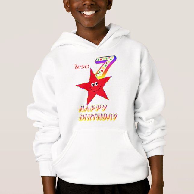 Chemise d'anniversaire Red Star 7th (Devant)