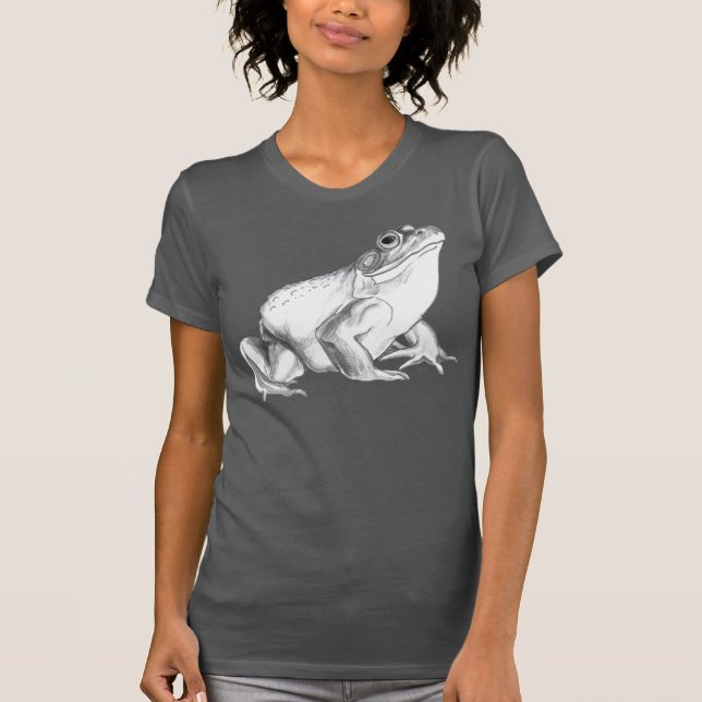 Chemise d'art de grenouille T-Shirts d'art de gren (Devant)