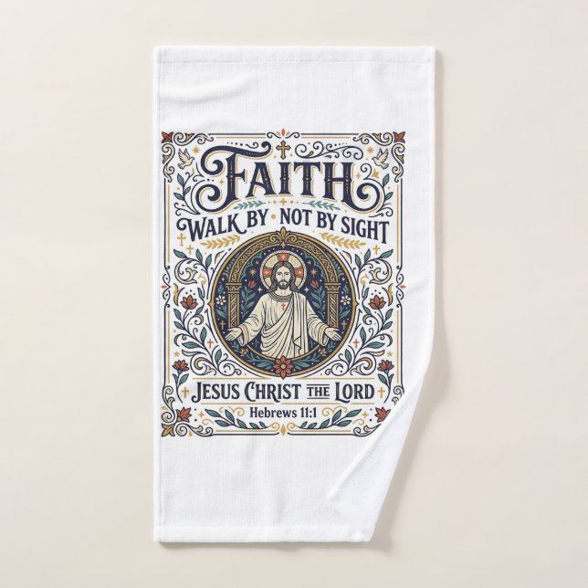 Chemise d'art d'écriture de journal de Bible de Jé (Serviette à main)