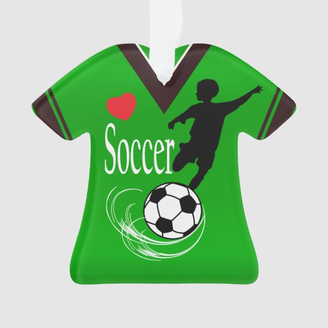 Chemise de ballon de football de vert de chaux (devant)