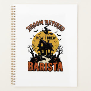 Chemise de barista Halloween Sorcière drôle Pun de