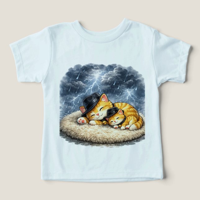 Chemise de bébé mignonne dessin animé – Tee-shirt  (Design Recto)