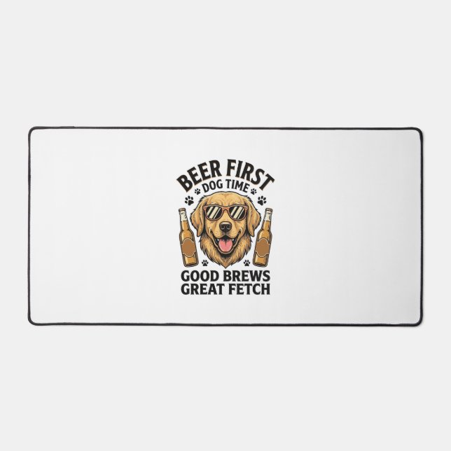 Chemise de bière Retriever doré Funny Dog Lover Vi (Recto)
