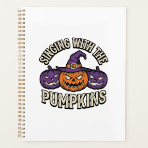 Chemise de chants de citrouille Halloween vintage