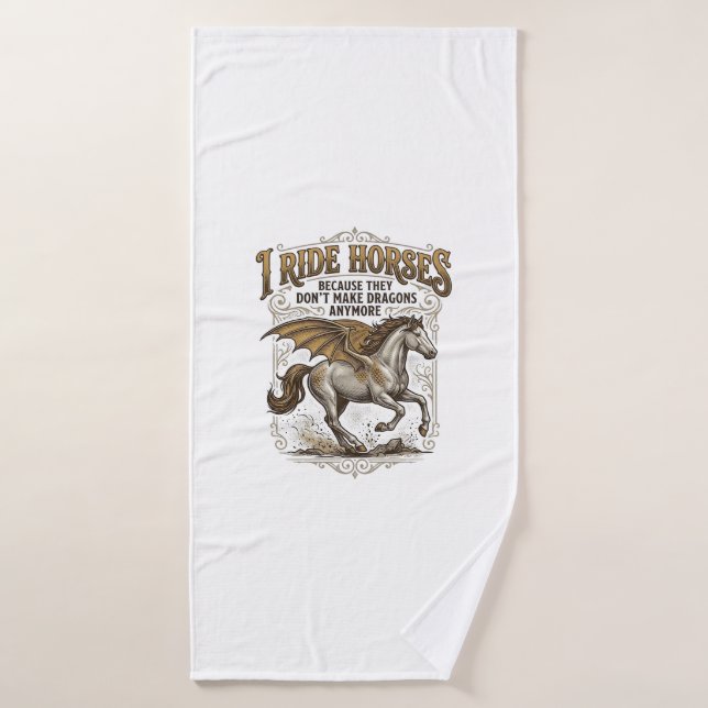 Chemise de chevalier de fantaisie de dragon de che (Serviette de bain)