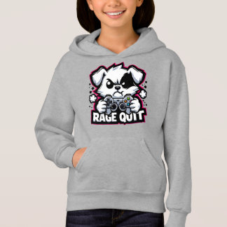 Chemise de chien de jeu Rage Quit - Cadeau de joue