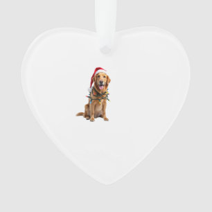 Chemise de chien de Noël, chemise de Pyjama Golden