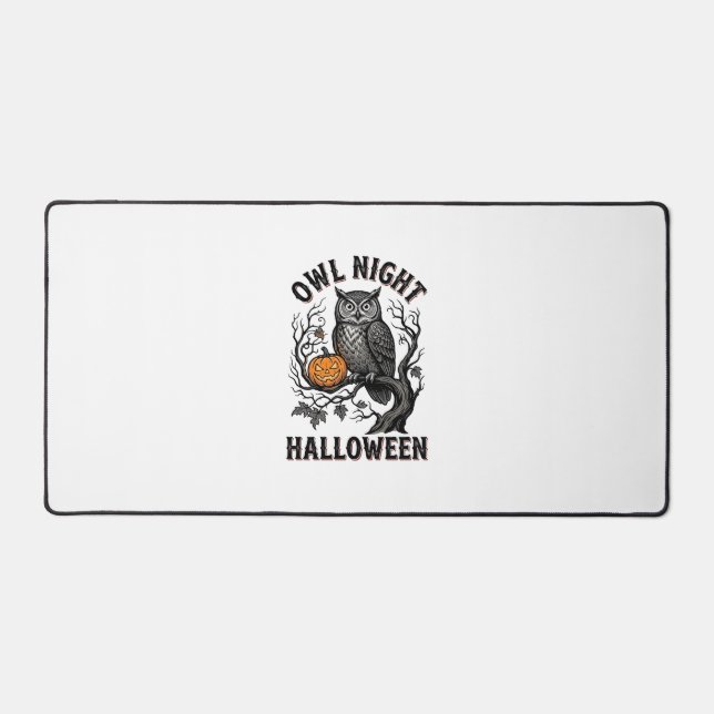 Chemise de chouette d'Halloween Vintage Party d'oi (Recto)